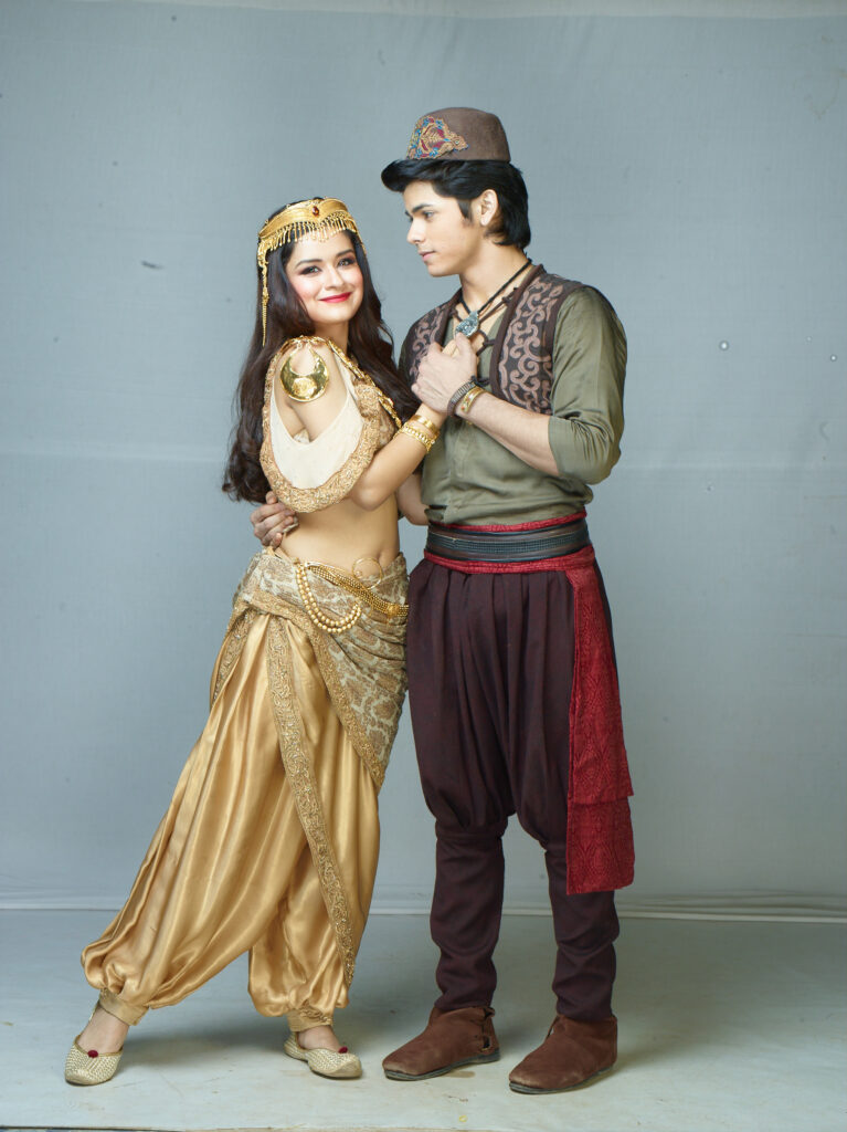 Avneet kaur with Siddharth Nigam in sab tv show - Aladdin - Naam Toh Suna Hi Hoga