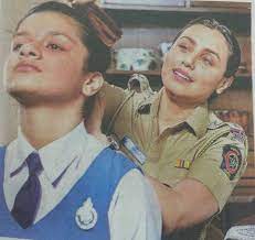 Avneet Kaur in Movie Mardaani with Rani Mukherjee