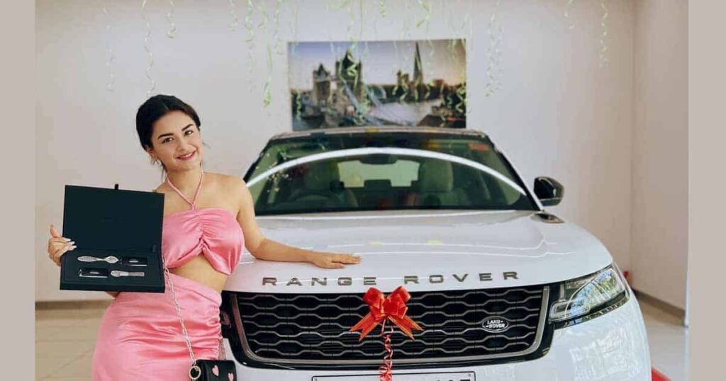 Avneet kaur luxurious Range Rover car collection 2022