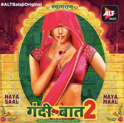 Anveshi Jain (Gandi Baat 2) Age, Height, BF, Family, Net Worth (2022) 5 Anveshi Jain Gandi Baat 2 web series poster