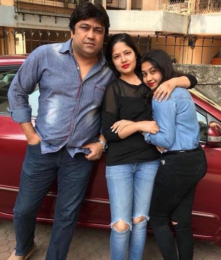 Reem Shaikh with her Parents