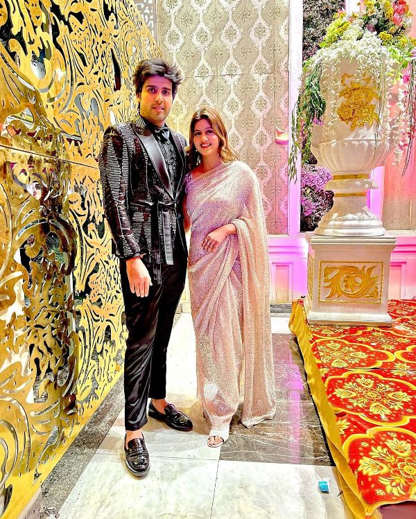 Anjali Arora with boyfriend Akash Sansanwal