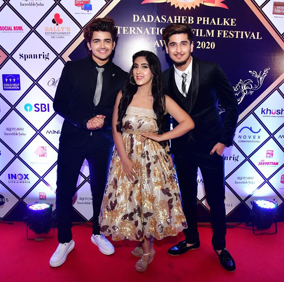 Bhavin Bhanushali at Dadasaheb Phalke International Film Festival Awards 2020