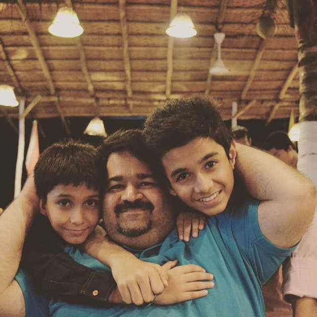 Ritvik with father and brother