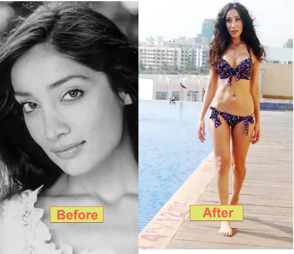 Sofia Hayat before and after plastic surgery pics