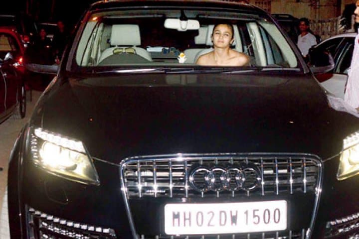 Alia Bhatt's Audi Q7