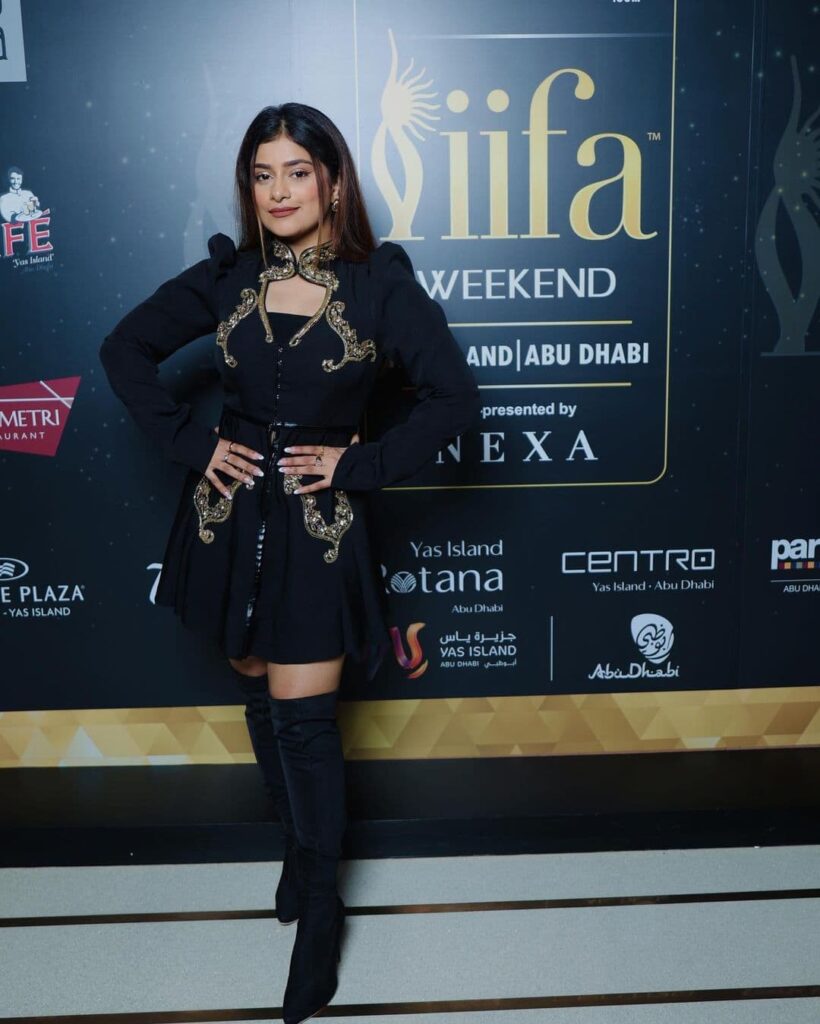 Anam Darbar at IIFA awards as a guest