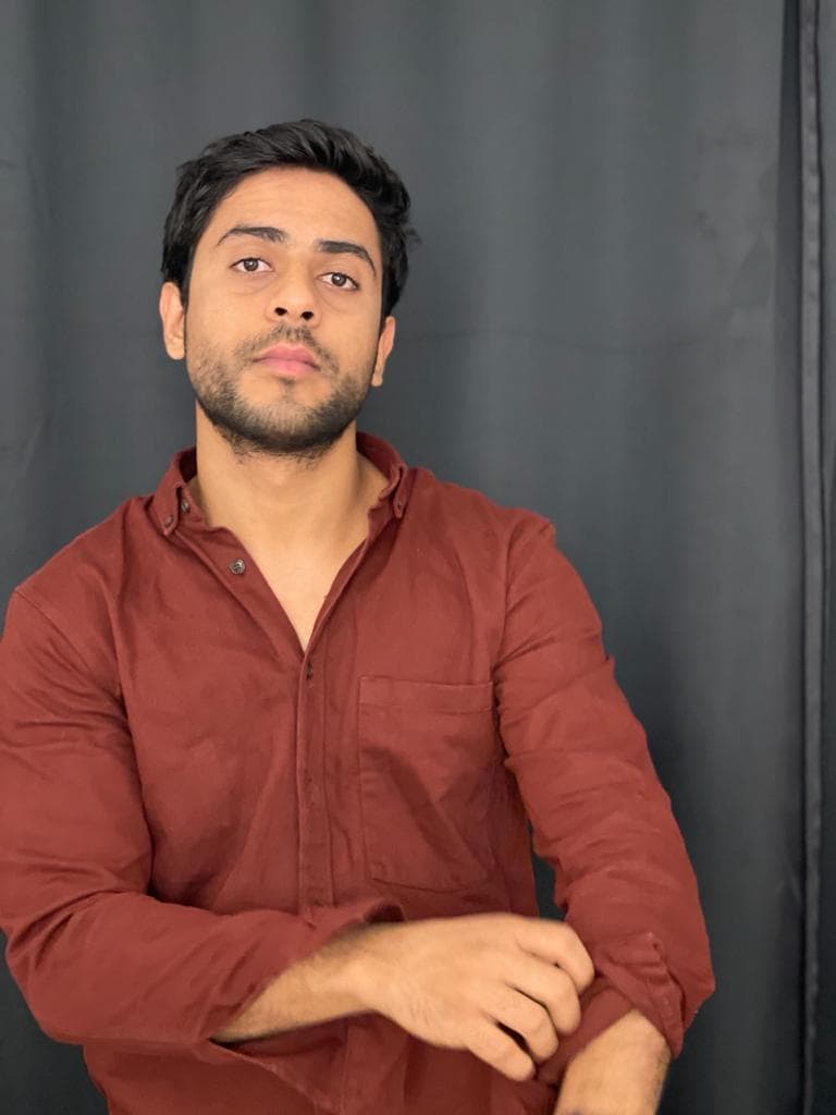 Gaurav Parajuli as Druv. Playing Aarav's brother in amazon mini tv series 'Ishq Express'