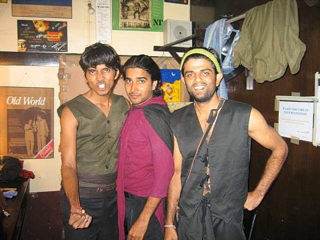 Amit sial during theatre days