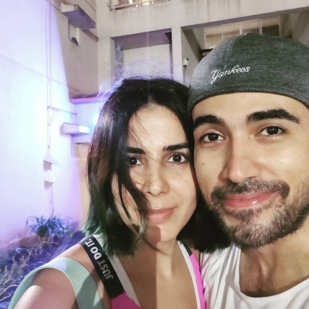 Kirti with ex husband Saahil Sehgal