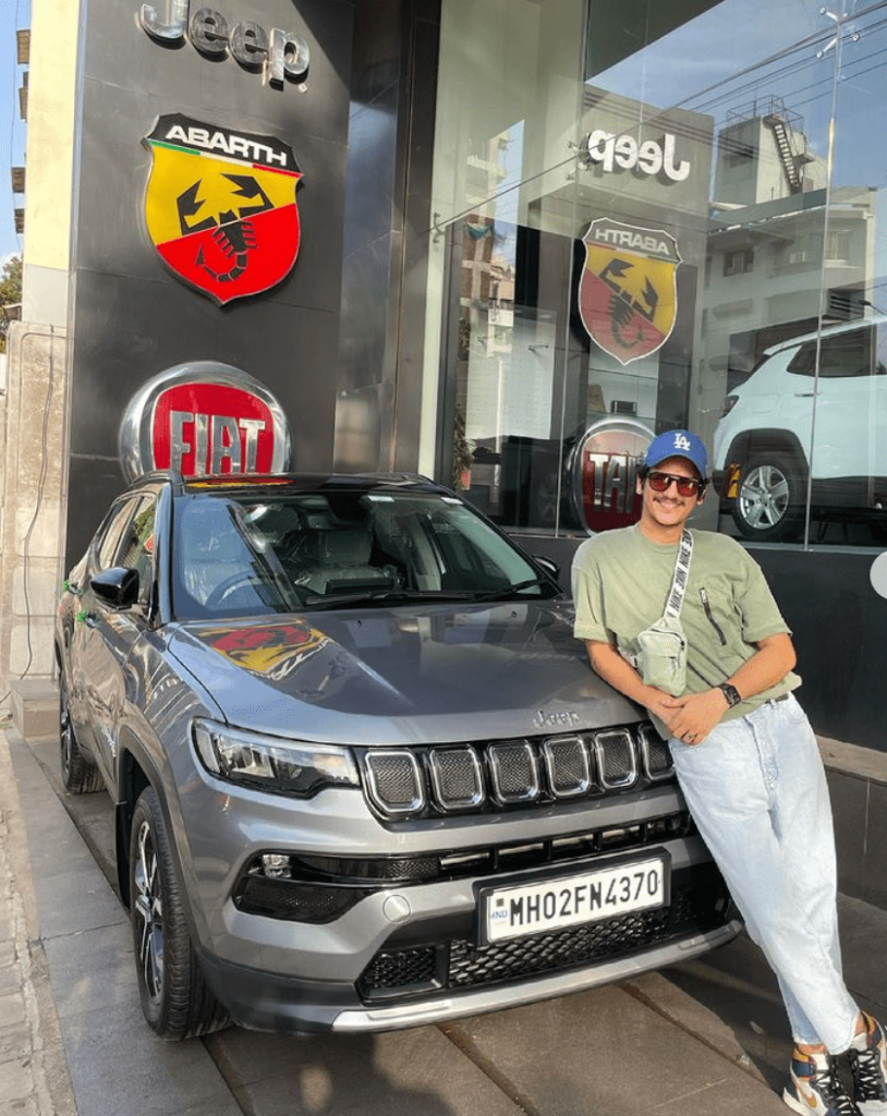 Vijay Varma luxurious Jeep Car