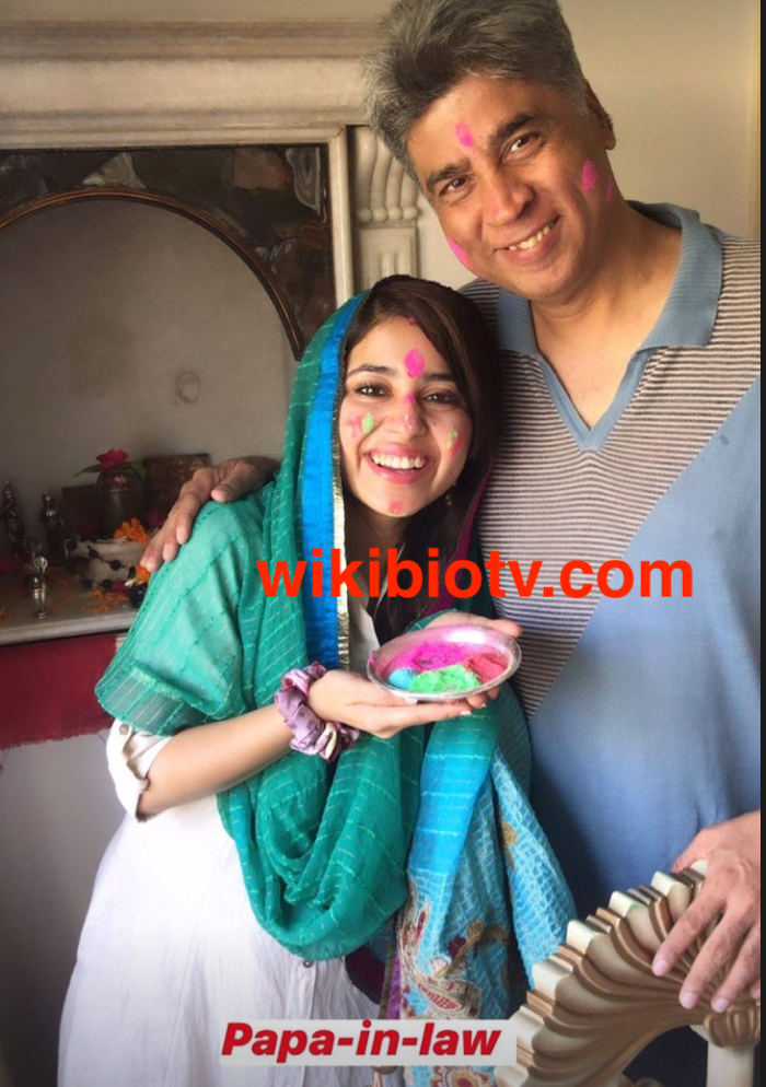 Shweta Tripathi's Father-in-law