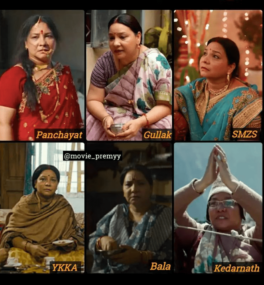 Sunita Rajwar Height, Age, Family, Web Series, Movies 1 Sunita Rajwar in multiple roles