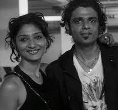 Amit Sial with Wife Aanchal Sial