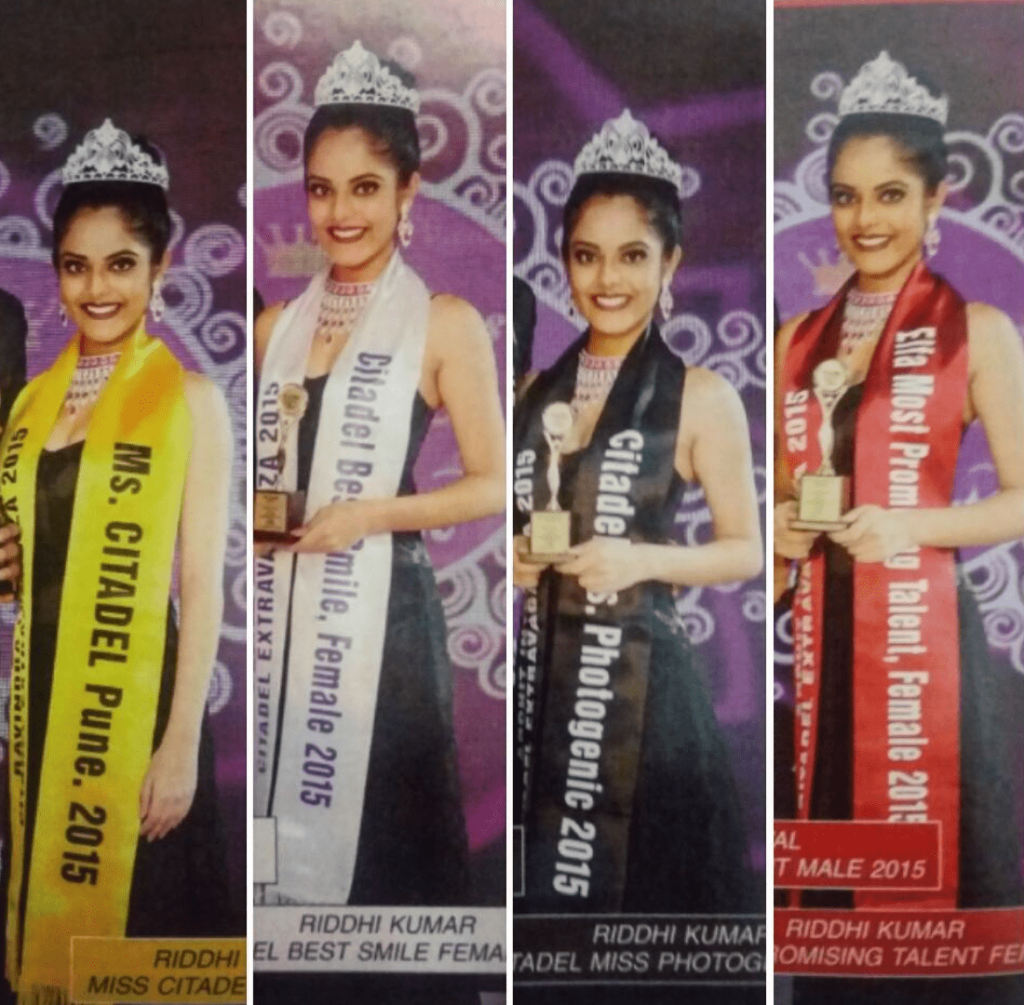 Riddhi Kumar (Actress) Age, Height, Movies, Web Series, Boyfriend, Family 5 Citadel Miss Pune 2015