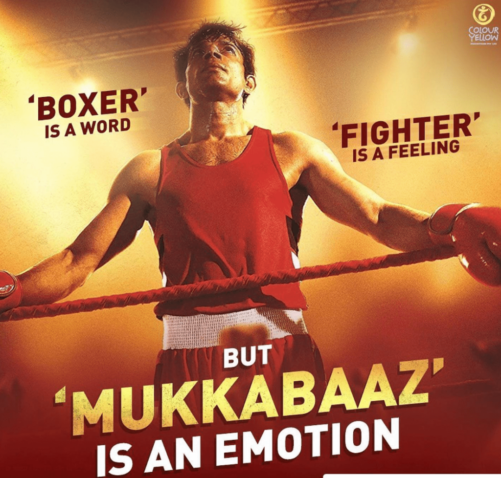 Vineet Kumar Singh Mukkabaaz poster