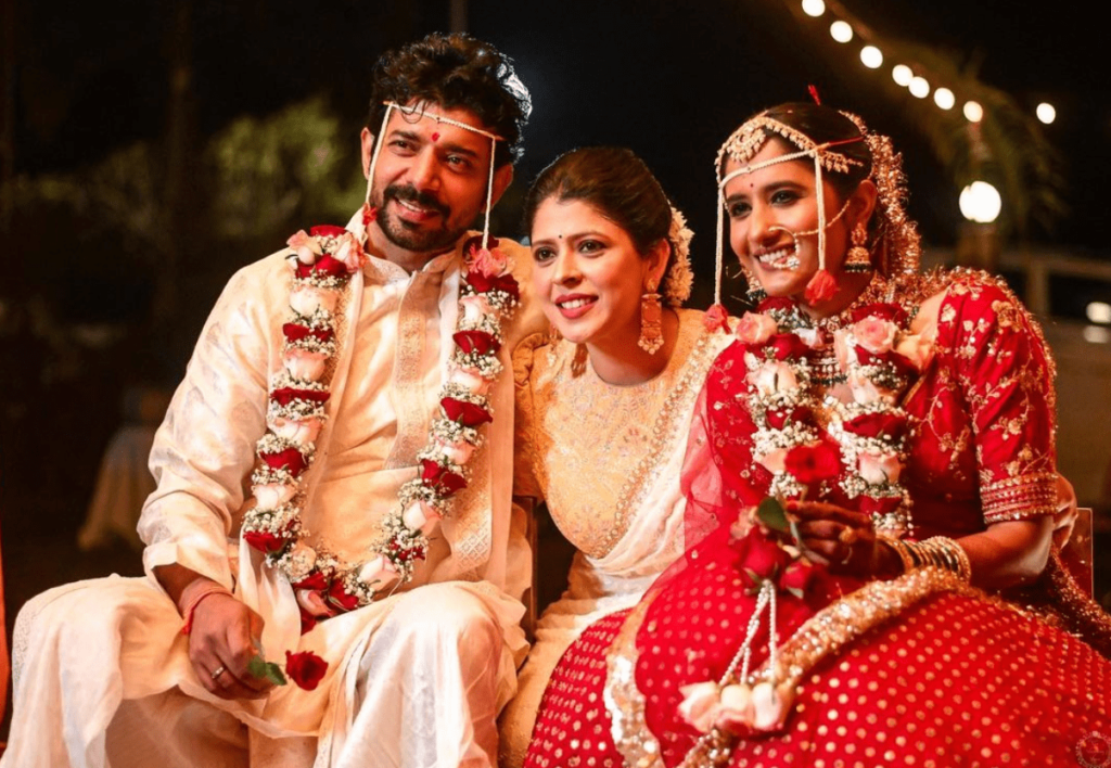 Vineet Kumar Singh with his wife Ruchiraa Gormaray