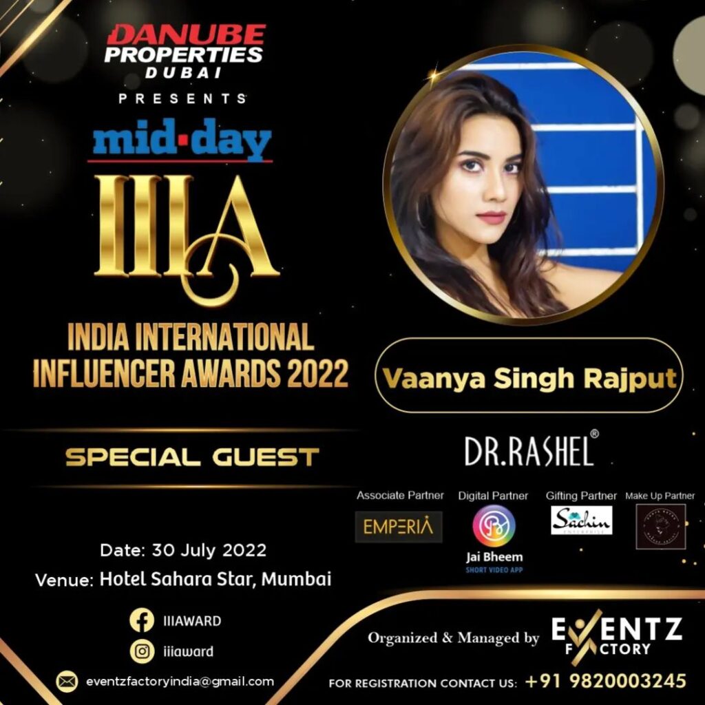 Vanya Singh Special Guest