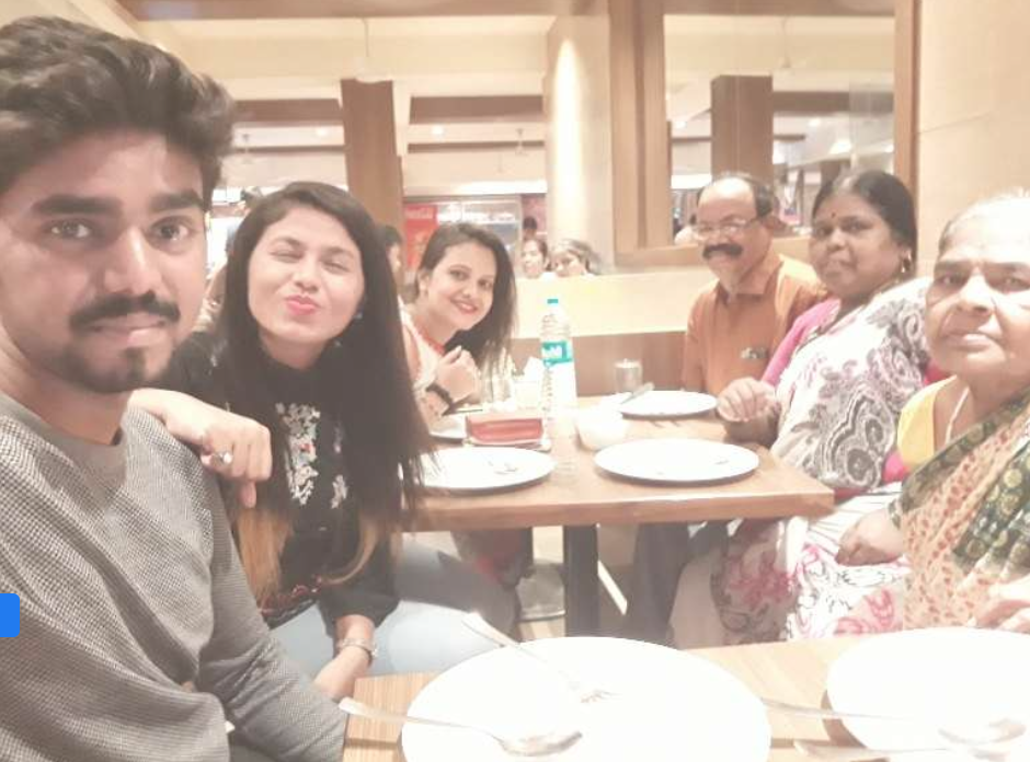 Priya Gamre Family pic