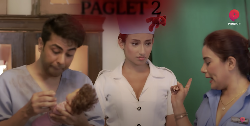 Ambika Shukla as Nurse in Primeplay series Paglet 2