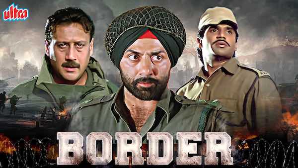 Border: Hindi bollywood film features Army and Warfare