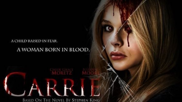 Carrie - a horror film based on the Novel by Stephen King