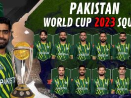 Pakistan Cricket world cup squad, schedule, warm up matches, group stage matches 2023