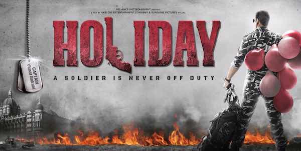 Holiday: A soldier is never off duty