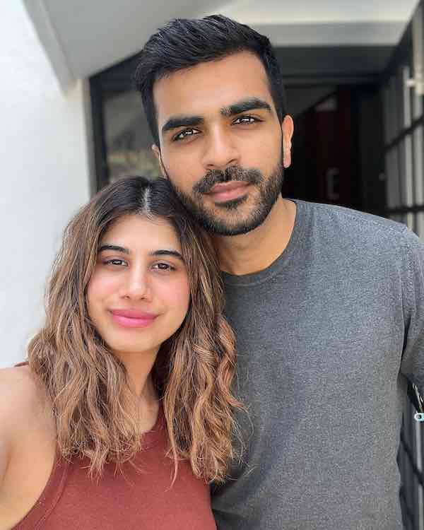 Malvika Sitlani with her husband Akhil Aryan - wikibiotv.com