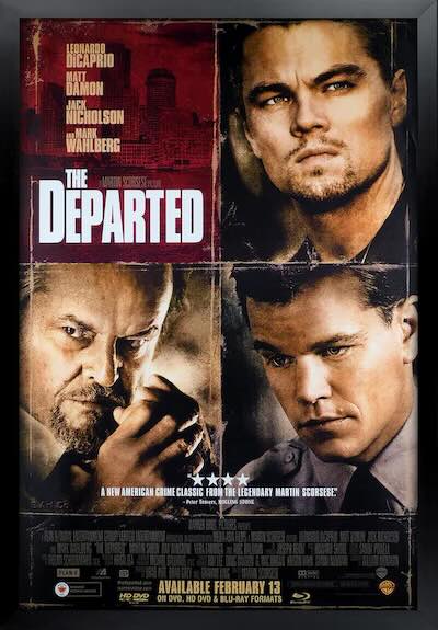 20 Most Rented Movie DVDs on Netflix in last 25 years 4 The Departed movie