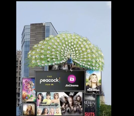 Jiocinema Peacock Hub CGI viral video