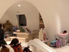 Kim Kardashian's kids playroom