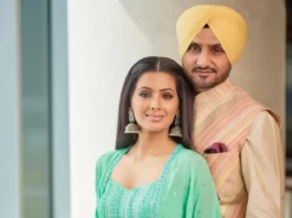 Harbhajan Singh and Geeta Basra