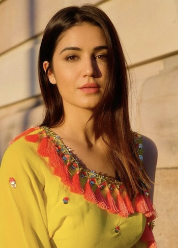 Amy Aela as Yana in Hotstar's hindi web series Karmma Calling