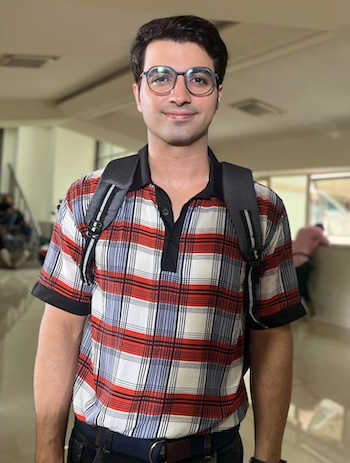 Meherzan Mazda as Manoj Patel (Sanjay's Room Mate) in Amazon mini tv series Hustler