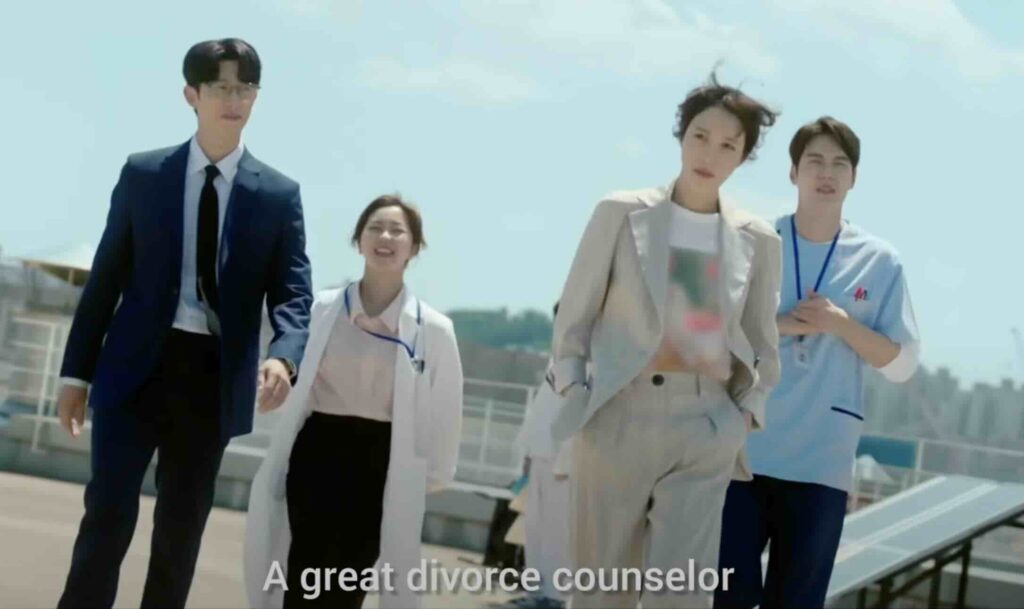 A scene from K Drama 'Queen of Divorce'