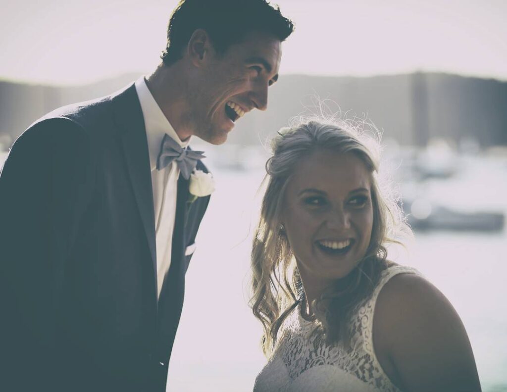 Alyssa Jean Healy and Mitchell Starc Marriage Pic