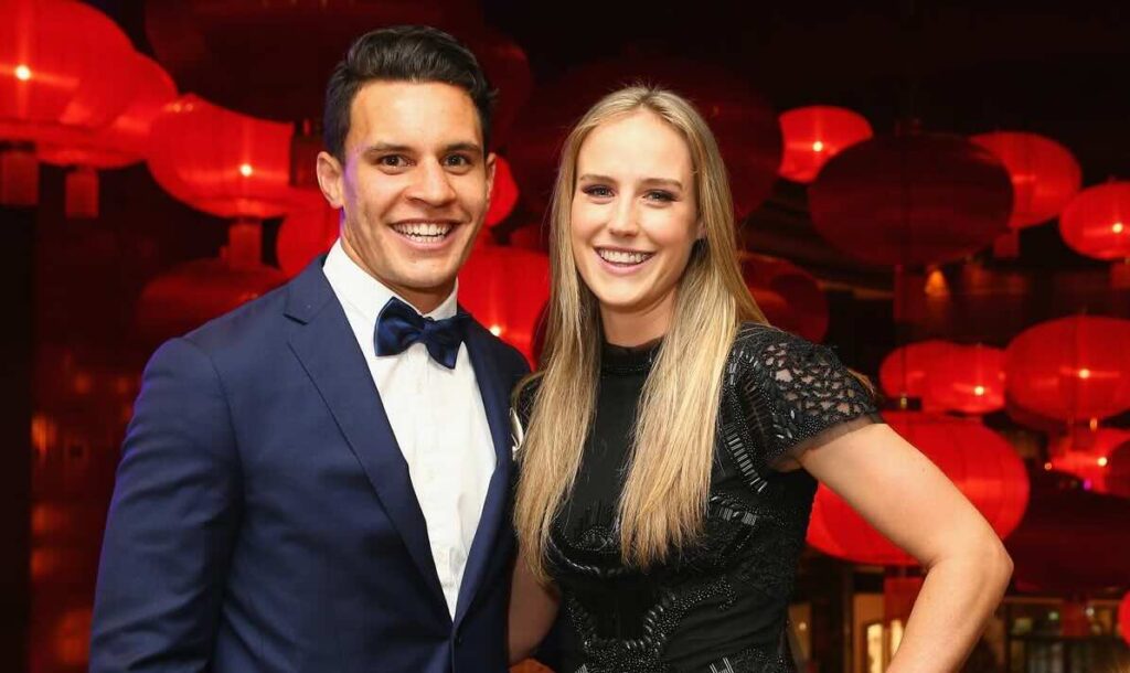 Ellyse Perry with ex boyfriend and husband Matt Toomua 