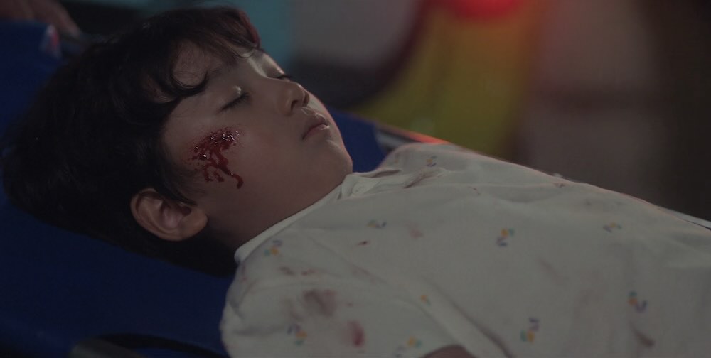 Episode 1 Scene - Eun Su Hyun's son dies in a car accident