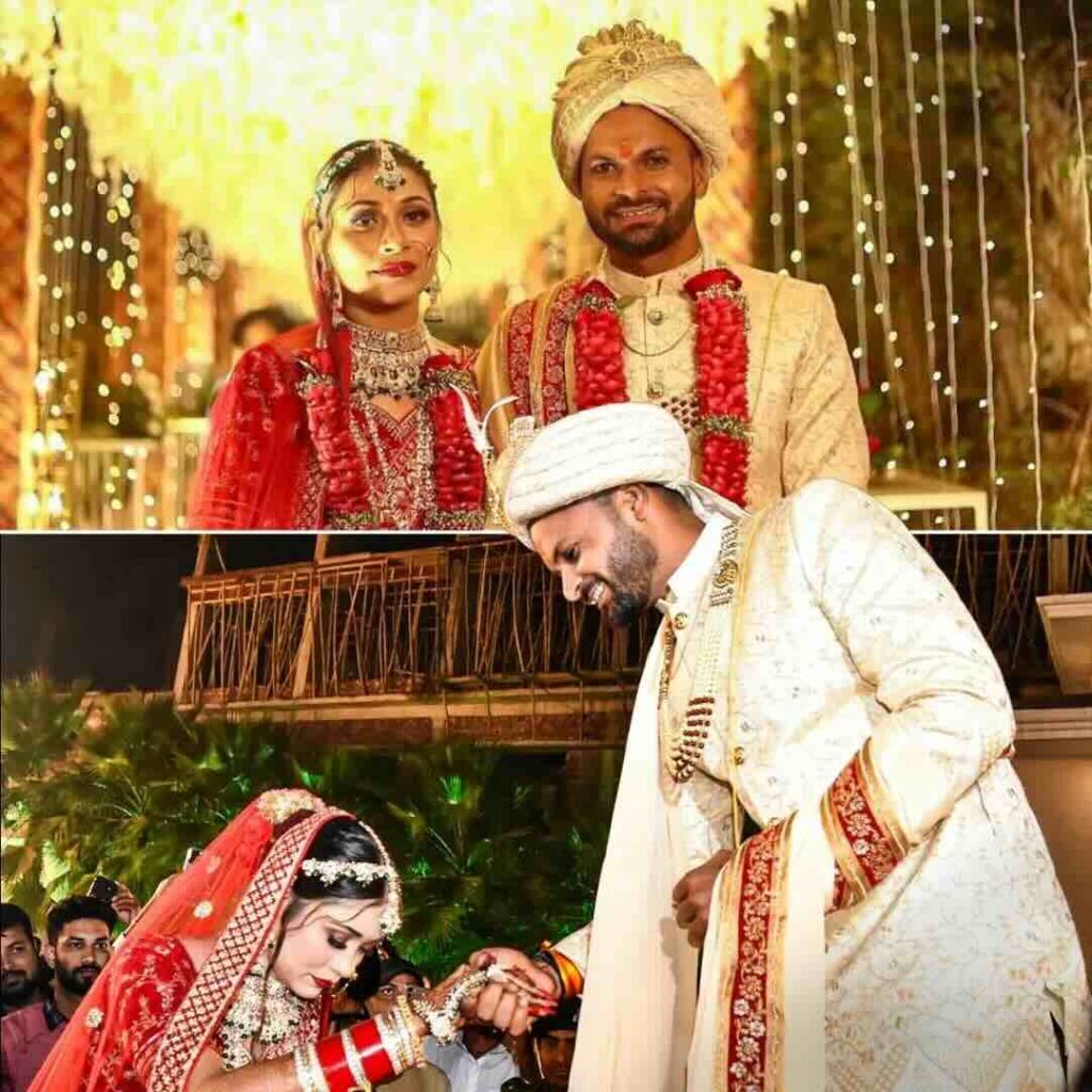 Mukesh Kumar and Divya Singh Marriage Pics